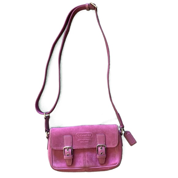 Coach Handbags - Pink Small Messenger Crossbody